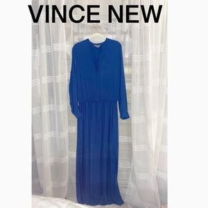 NWOT gorgeous silk maxi dress great if you’re tall